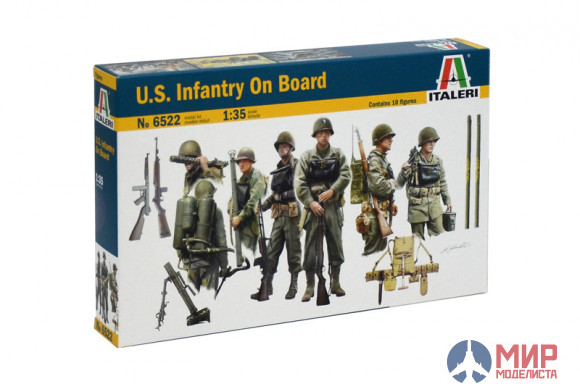 6522 Italeri 1/35 U.S. INFANTRY ON BOARD