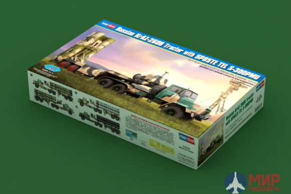 85511 Hobby Boss ЗРК  Russian 260B Tractor with 5P85TE TEL S-300PMU 1/35