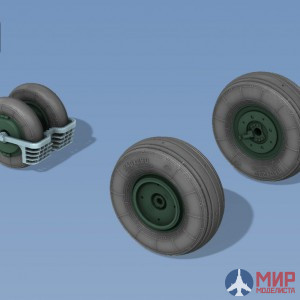 NS32012-a North Star Models 1/32 Колеса для MiG-29 wheels set No mask series