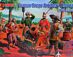 MR72098 MARS 1/72 Late Osman Siege infantry (Mortar)