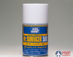 B-506 Gunze Sangyo (MR.SURFACER) Краска-грунтовка в металлических баллончиках MR.SURFACER 500 100мл