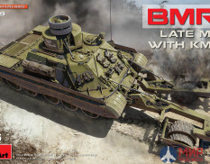 37039 MiniArt 37039 танк BMR-1 LATE MOD. WITH KMT-7 (1:35)