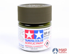 81362 Tamiya XF-62 OLIVE DRAB краска акрил матовая 23мл