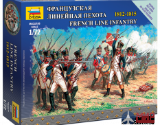 6802 Звезда 1/72 Французская линейная пехота 1812-1815