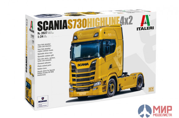 3927 Italeri 1/24 Scania S730 Highline 4x2