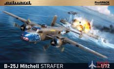 7012 Eduard 1/72 B-25J Mitchell STRAFER ProfiPACK