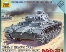 6119 Звезда 1/100 Немецкий средний танк T-IIIG