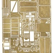 NS-43K-0029 North Star Models 1/43 Detail set of PE for ZIL-157 SSM model kit