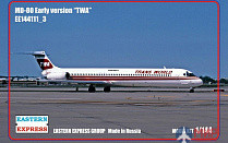 ее144111_3 Авиалайнер MD-80 ранний TWA (Limited Edision) Восточный экспресс, 1/144