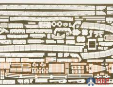 72120 Hasegawa 1/350 Фототравление Antarctica observation 2nd corps etching parts