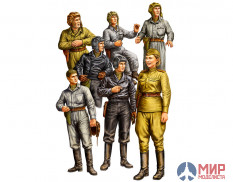 84411  Hobby Boss фигуры Russian Tank Crew  (1:35)