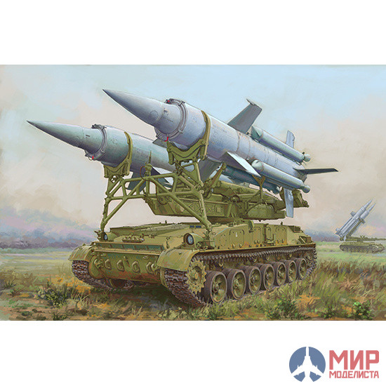 07178 Trumpeter 1/72 Soviet 2K11A TEL w/9M8M Missile "Krug-a"(SA-4 Ganef)