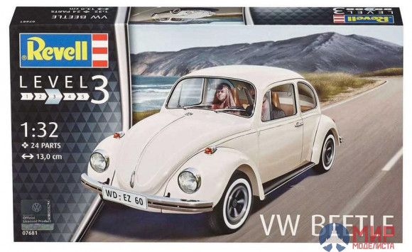 07681 Revell Автомобиль VW Beetle