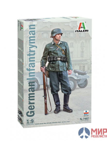 7407 Italeri 1/9 GERMAN INFANTRYMAN