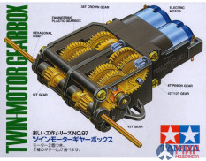 70097 Tamiya Редуктор с 2-мя моторами