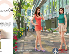 29104 Hasegawa Набор фигур FASHION MODEL GIRLS FIGURE (2 фигуры)
