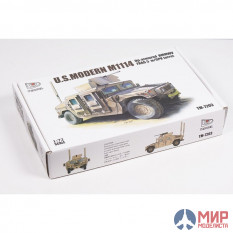 TM7203 T-Model 1/72 U.S.HMMWV M1114 FRAG5 w/GPK Turret