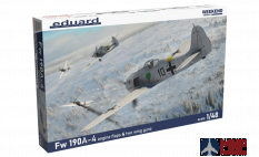 84117 Eduard 1/48 Fw 190A-4 w/ engine flaps & 2-gun wings Weekend edition