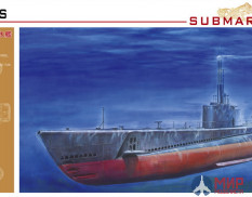 SE73509 AFV Club 1/350 Подводная лодка USS GATO 1941