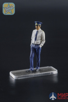 NS-F-48006-p North Star Models 1/48 Фигура окрашенная Soviet Civil Aviation pilot - Mimino painted