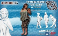 ARM16017 Armor35 Девушка с полотенцем