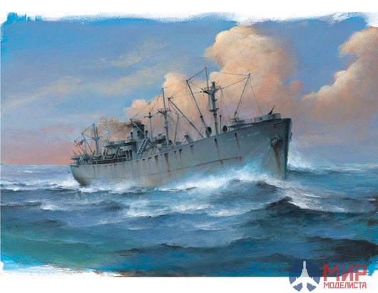 05756 Ttumpeter SS John W. Brown Liberty Ship