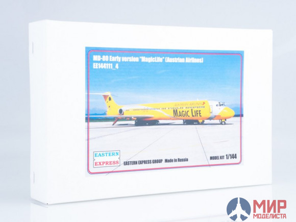 ее144111_4 Авиалайнер MD-80 ранний Magic Life (Limited Edision) Восточный экспресс, 1/144