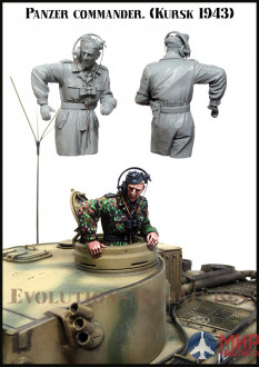 EM-35227 Evolution Miniatures Panzer commander ( Kursk 1943 )