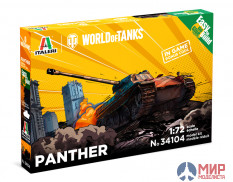 34104 Italeri танк  PANTHER - WoT  (1:72)