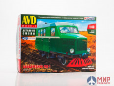 4072AVD AVD Models 1/43 Сборная модель Автодрезина ПД-1
