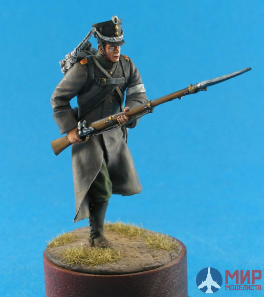 CHM-54032(М) Chronos Miniatures 54mm Егерь 19-го полка, Россия 1812-14 гг.