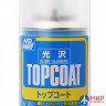 B-501 Gunze Sangyo (Mr. Topcoat) Краска художественная Topcoat Gloss Spray  86мл