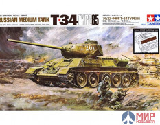 89569 Tamiya 1/25 Советский танк Т-34/85
