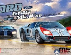 CS-004 Meng Model 1/24 Ford GT40 Mk.II ’66