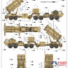 01037 Trumpeter 1/35 Ракетная установка  ЗРК "Пэтриот" (MIM-104F) с ЗУР PAC-3 и тягачом М983 HEMTT