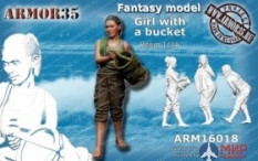 ARM16018 Armor35 Девушка с ведром 1/16