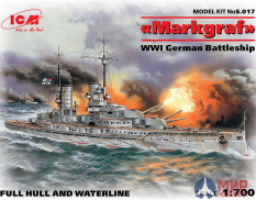 S.017 ICM 1/700 "Маркграф", Германский линейный корабль І МВ