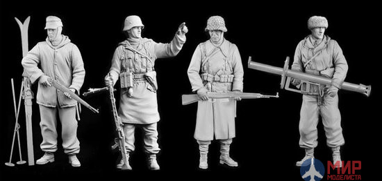 6705 Dragon 1/35 Солдаты German Winter Combatants 1943-45