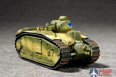 07263 Trumpeter 1/72 Танк French Char B1 bis