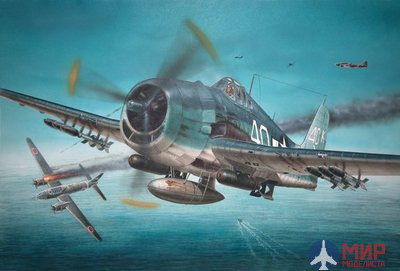 207266 Моделист 1/72 Палубный истребитель F6F Hellcat