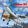 32030 ICM 1/32 Bücker Bü 131D, Германский учебный самолет ІІ МВ