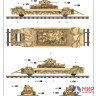 01508 Trumpeter 1/35 Немецкая ж/д платформа с танком Pz.Kpfw.38(t)