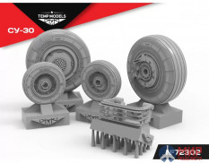 72302 Temp models 1/72 Колеса шасси Су-30