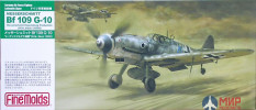 FL11 Fine Molds 1/72 Самолет Bf109 G-10  Regensburg Production (W.Nr. Block 13000)