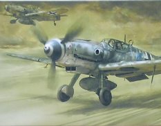 FL11 Fine Molds 1/72 Самолет Bf109 G-10  Regensburg Production (W.Nr. Block 13000)