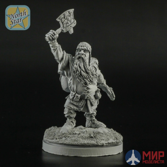 NS-F54/32018 North Star Models 54 mm Фигура Dwarf winner of Dragon (Ex Aesir Craft)