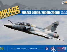 K48032 KINETIC 1/48 САМОЛЁТ MIRAGE 2000 B/D/N