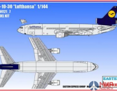 ее144121_7 Восточный экспресс Авиалайнер DC-10-30 Lufthansa