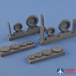 NS48057a North Star Models 1/48 Колеса Su-15 TM wheels set No mask series