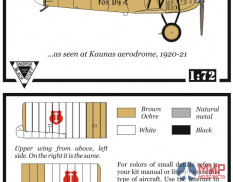 CTASBSX03 Cut then Add Lithuanian Fokker D. VII